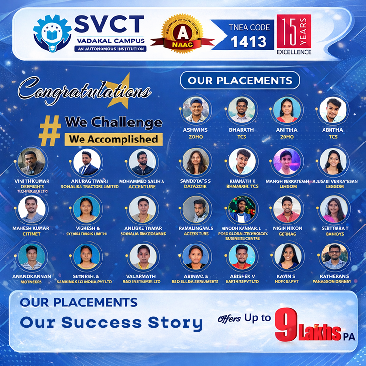 SVCT Placed Student 2