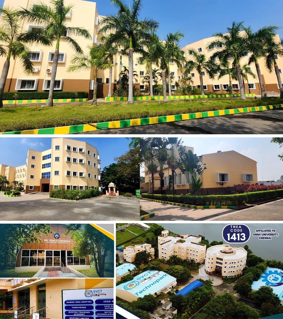 SVCT Campus aerial view